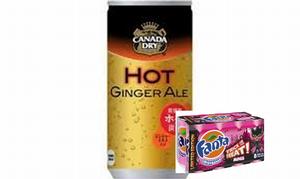 Coca-Cola Japan has launched the first-ever heated carbonated drink in a can, and in Australia has launched a limited edition Halloween Fanta flavour.